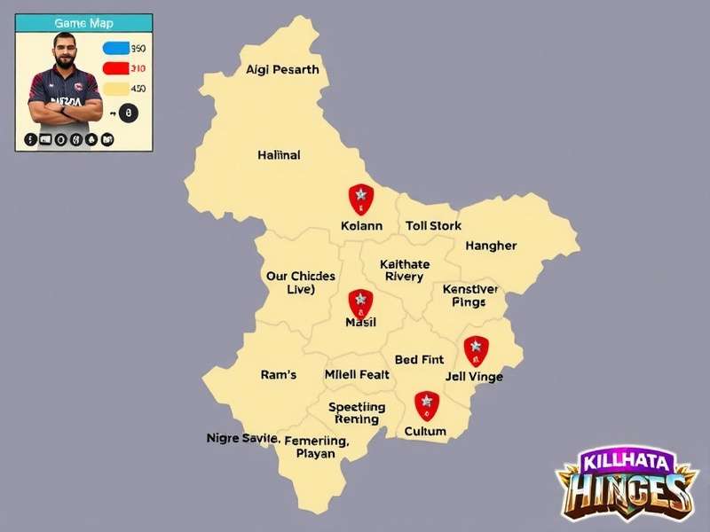 Kolkata City Map in Kolkata Kings Heroes Kolkata Kings Heroes Game Map